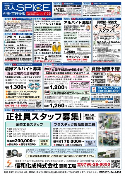 但馬・京丹後の最新求人情報をお届け