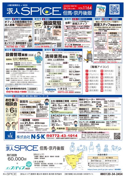 但馬・京丹後の最新求人情報をお届け