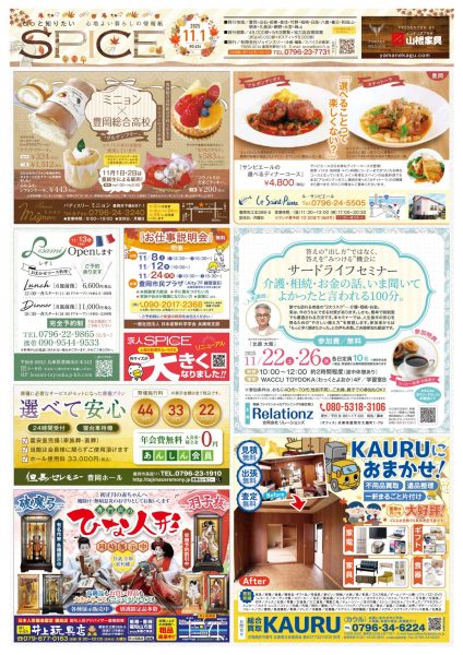 11月の最新情報