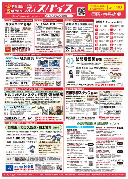 但馬・京丹後の最新求人情報をお届け